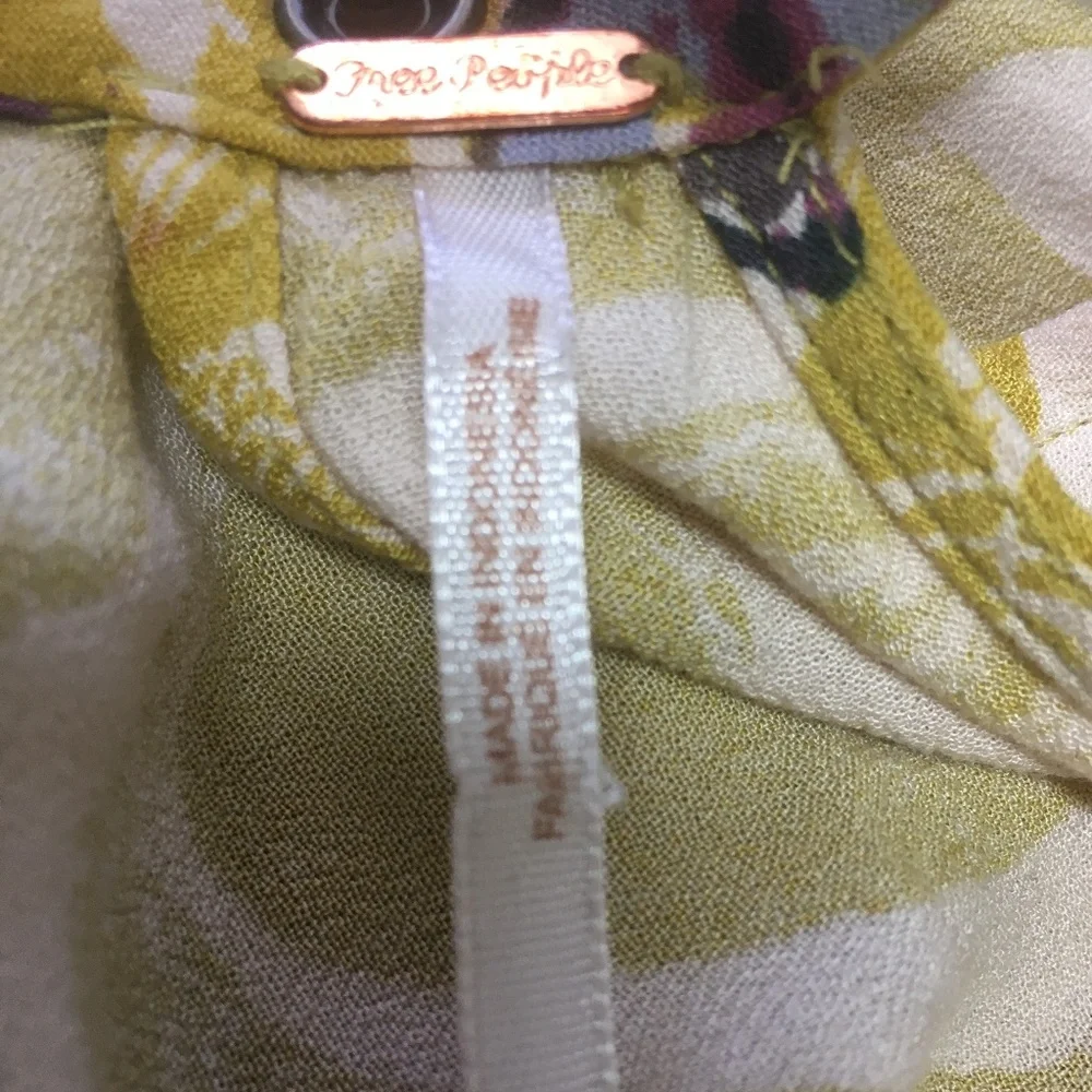 Free people Drift Away Open Shoulder Tunic Dress - Picture 6 of 12